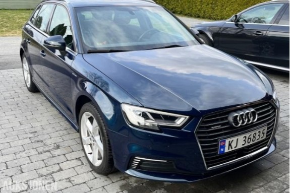 2018 AUDI A3 E-TRON 1.4 TFSI 204HK ADAPTIV CRUISEKONTROLL, RYGGEKAMERA