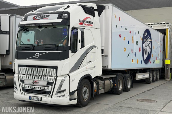 2023 Volvo FH 460 LNG / LBG gass - Nylig EU godkjent - 80 mils rekkevidde på langkjøring