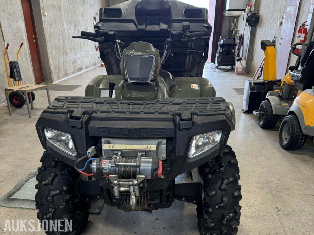 2010 Polaris Sportsman 800 6x6 ATV, vinsj og lasteplan