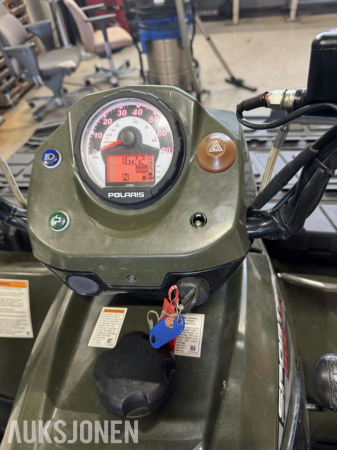2010 Polaris Sportsman 800 6x6 ATV, vinsj og lasteplan