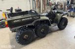 2010 Polaris Sportsman 800 6x6 ATV, vinsj og lasteplan