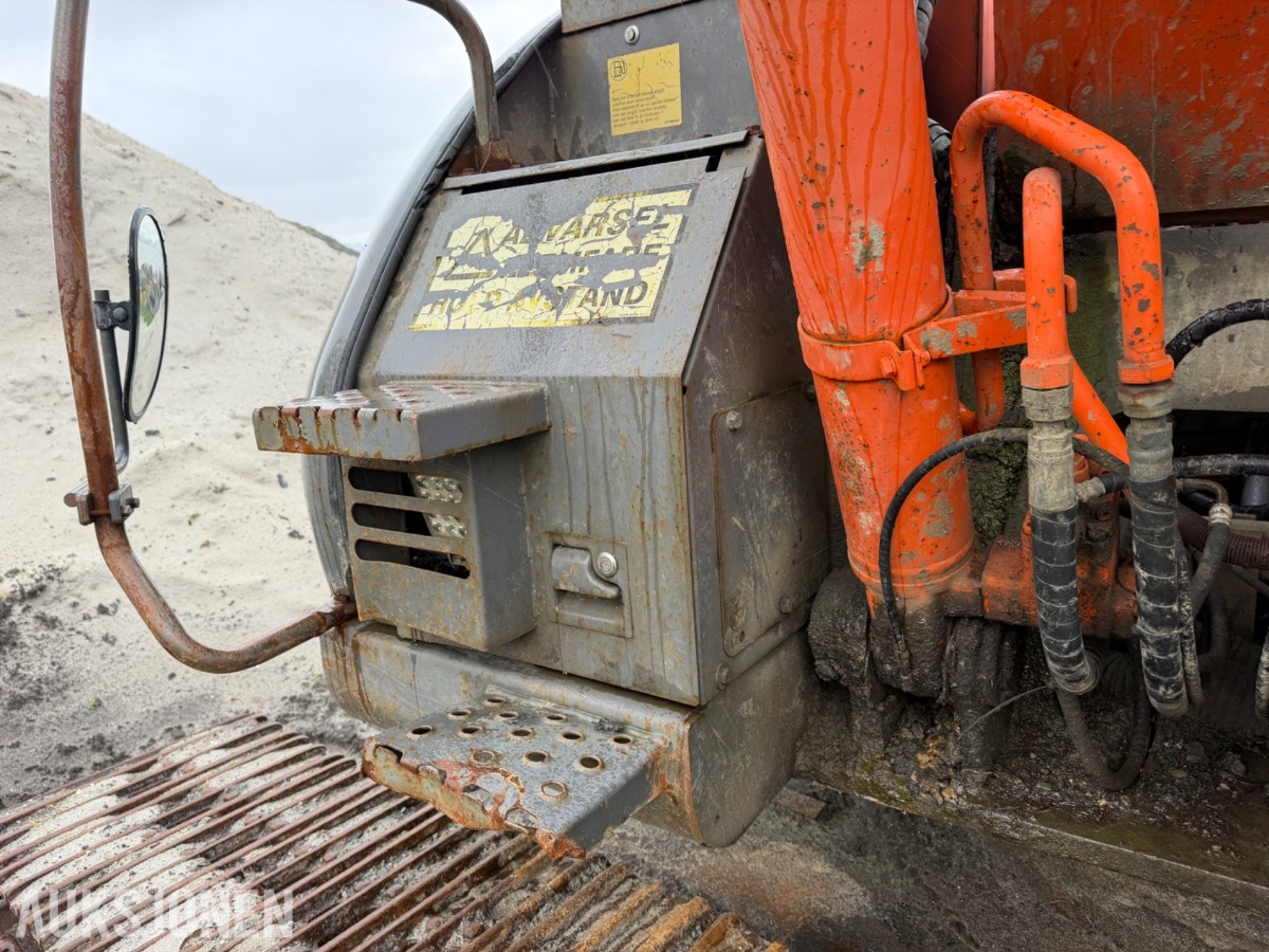 2008 Hitachi ZX225USPLC-3 Beltegraver, Engcon tiltrotator, S70, 2 skuffer
