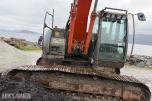2008 Hitachi ZX225USPLC-3 Beltegraver, Engcon tiltrotator, S70, 2 skuffer