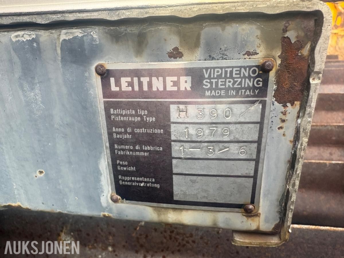 1979 Leitner H390D tråkkemaskin