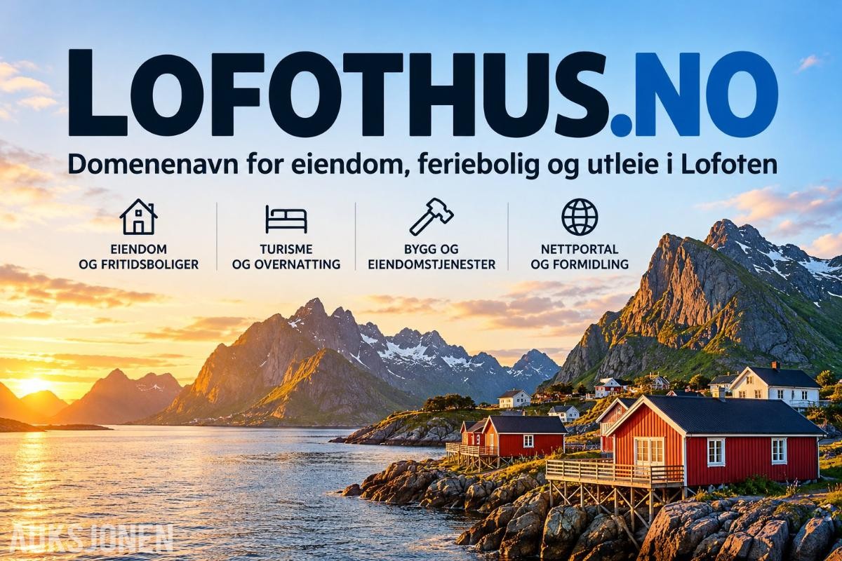 LOFOTHUS.NO – Domenenavn for eiendom, feriebolig og utleie i Lofoten