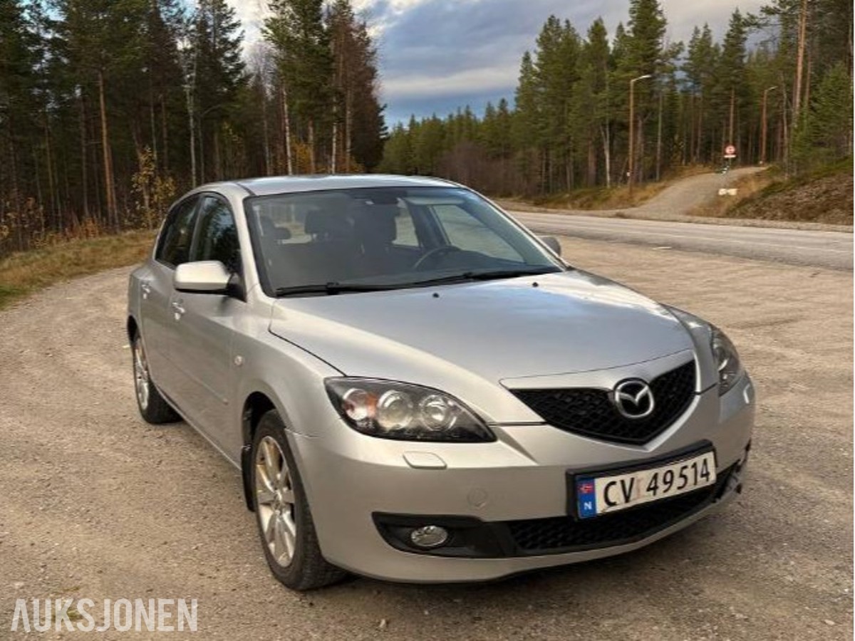 2007 Mazda 3, 1.6 Automat, Cruisekontroll, EU OK til 02.2027, Reparasjonsobjekt
