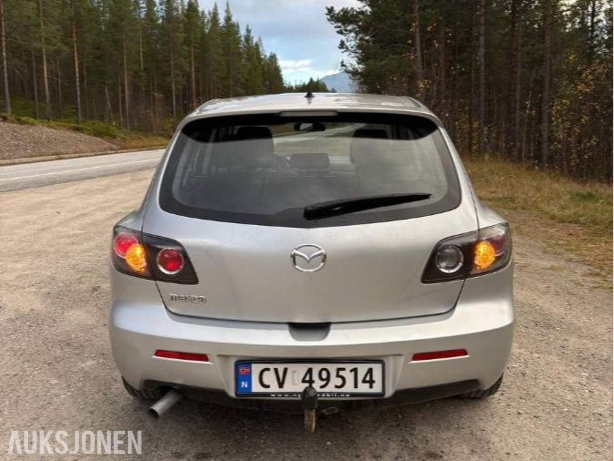 2007 Mazda 3, 1.6 Automat, Cruisekontroll, EU OK til 02.2027, Reparasjonsobjekt