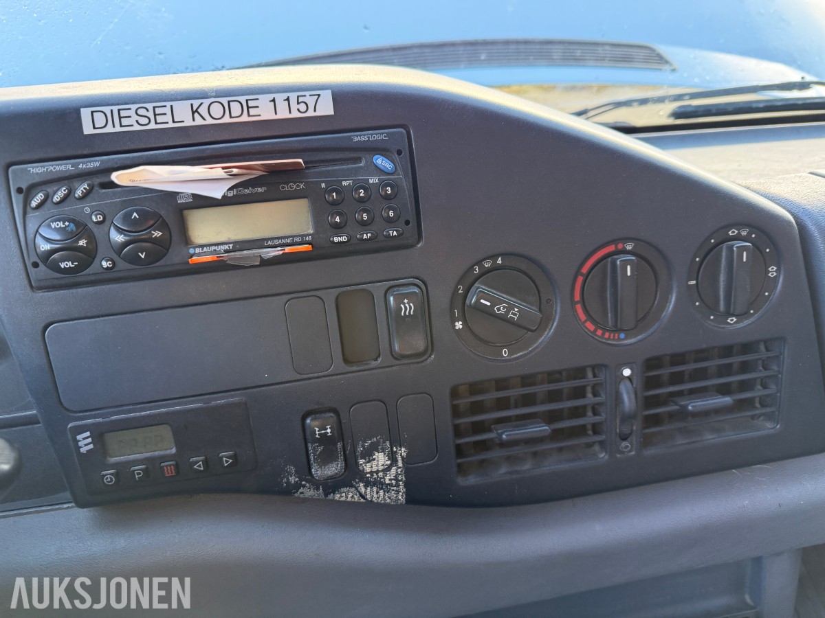 2001 Mercedes-Benz 312 D SPRINTER 2.9-122 D - Hydraulisk bakløfter