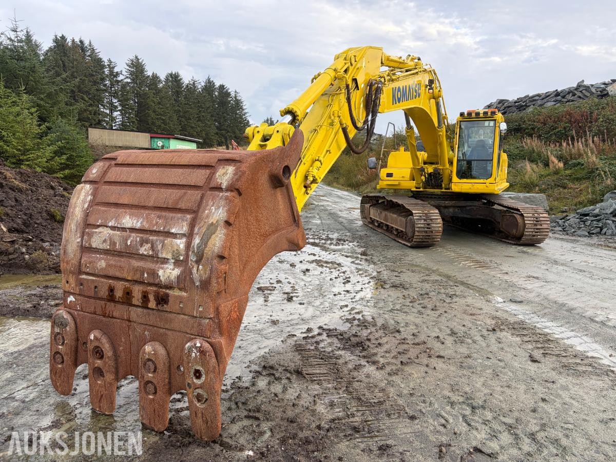 2004 KOMATSU PC340LC-7K MVA FRI BELTEGRAVER