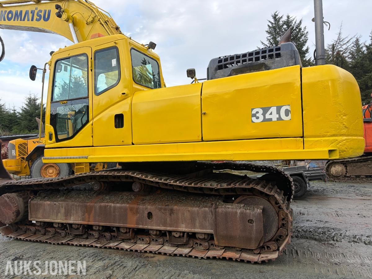 2004 KOMATSU PC340LC-7K MVA FRI BELTEGRAVER