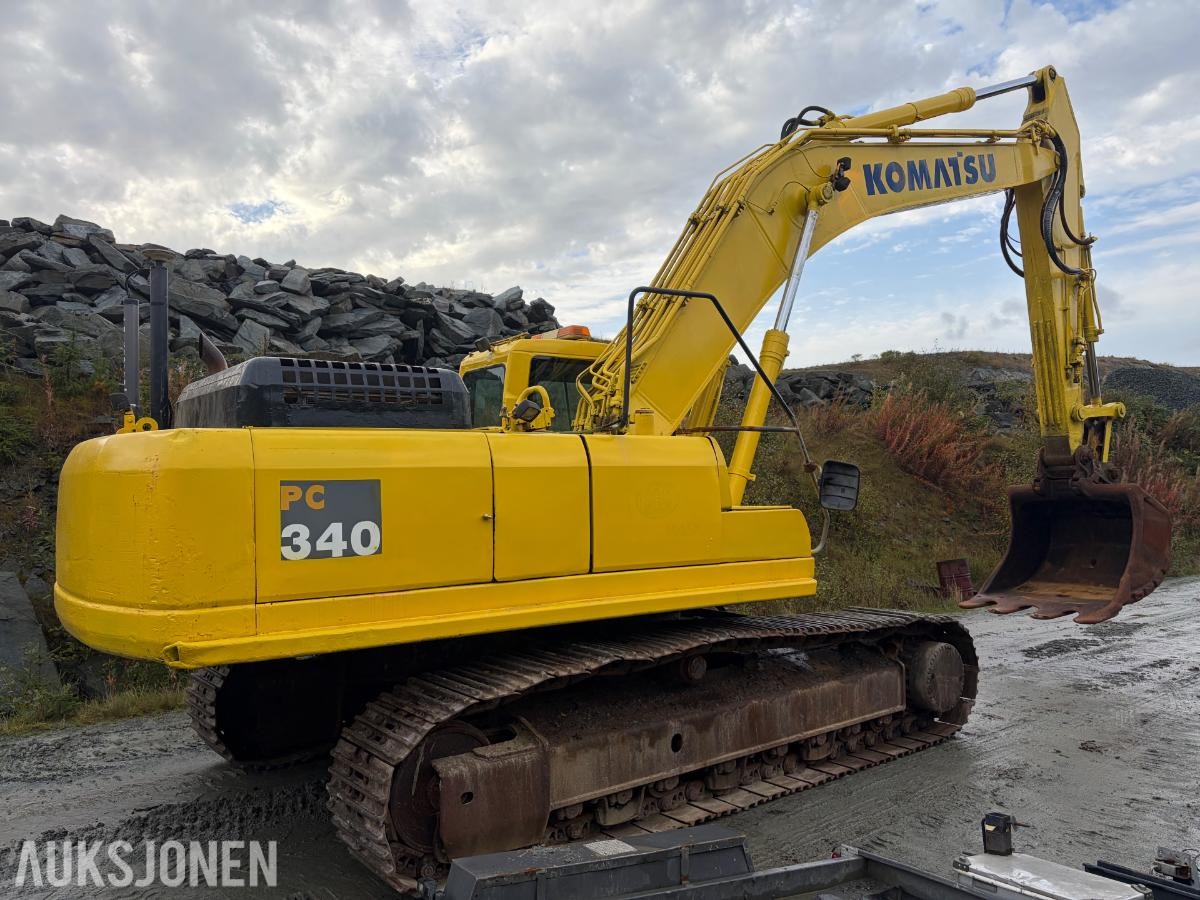 2004 KOMATSU PC340LC-7K MVA FRI BELTEGRAVER
