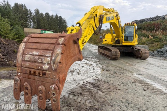 2004 KOMATSU PC340LC-7K MVA FRI BELTEGRAVER