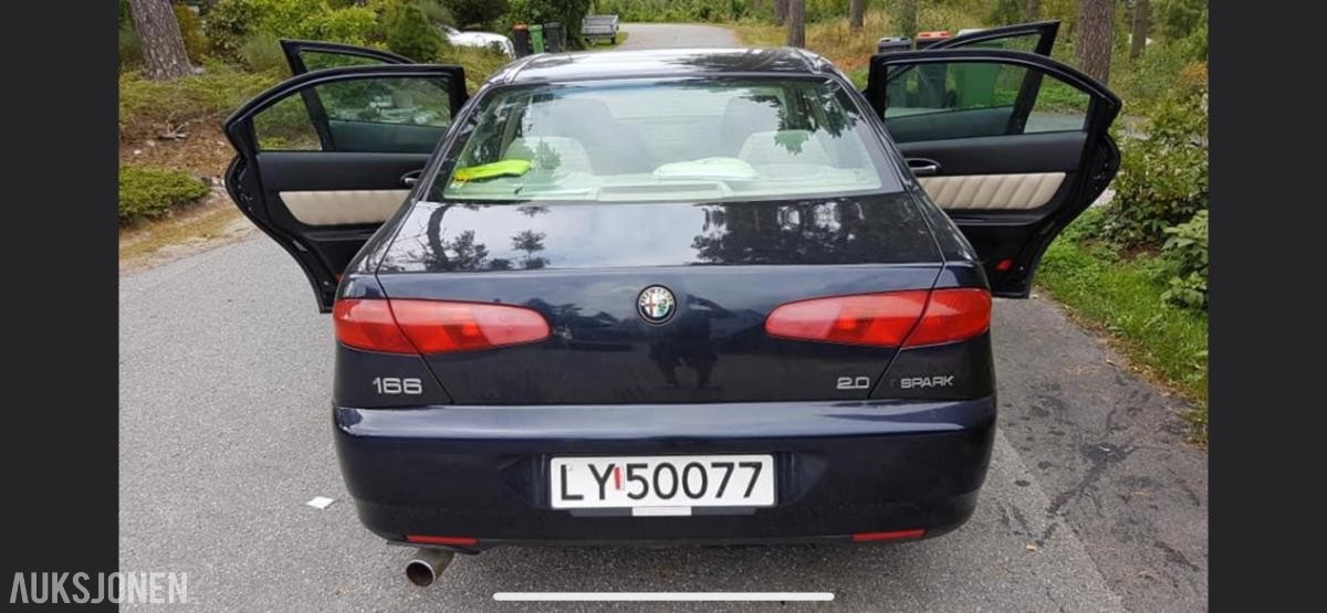 1999 Alfa Romeo 166 2.0 Bensin 155HK prosjekt, med delebil