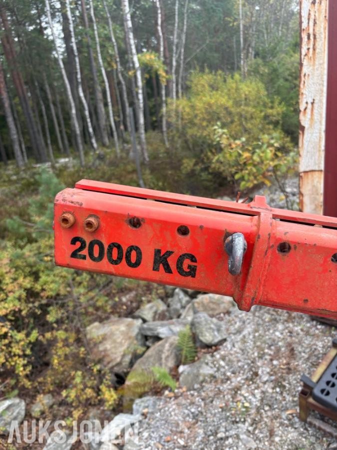 pallegaffel 2000 kg *Ingen minstepris*
