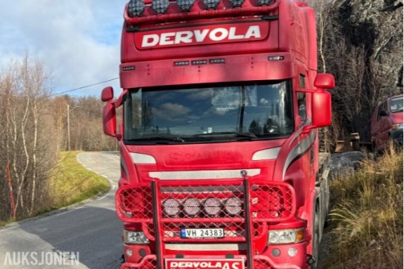 2011 Scania R-serie 480 6x2 krokbil med JOAB krokløft og VBG