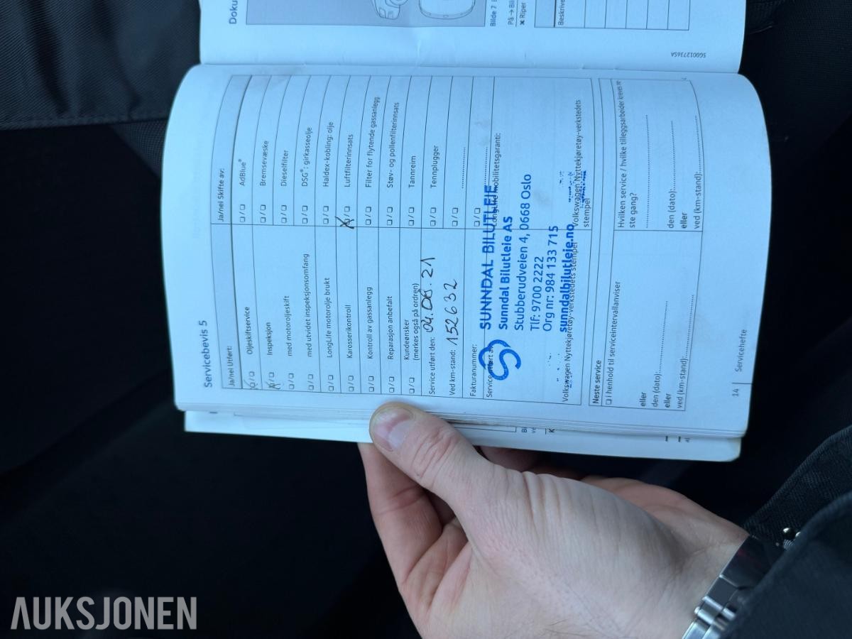 2016 Volkswagen, TRANSPORTER 2.0-102 D P-SENSOR BAK/FORAN HENGERFESTE LANG SERVCIE , 251877km