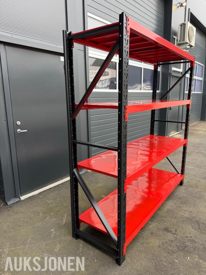 10 stk nye hyllereoler 2000x600x2000