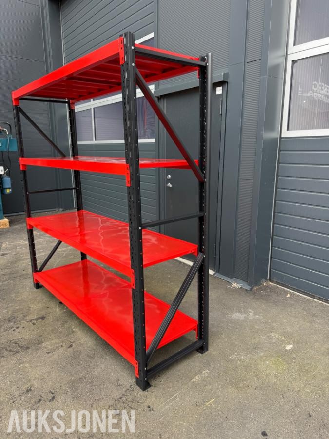 10 stk nye hyllereoler 2000x600x2000