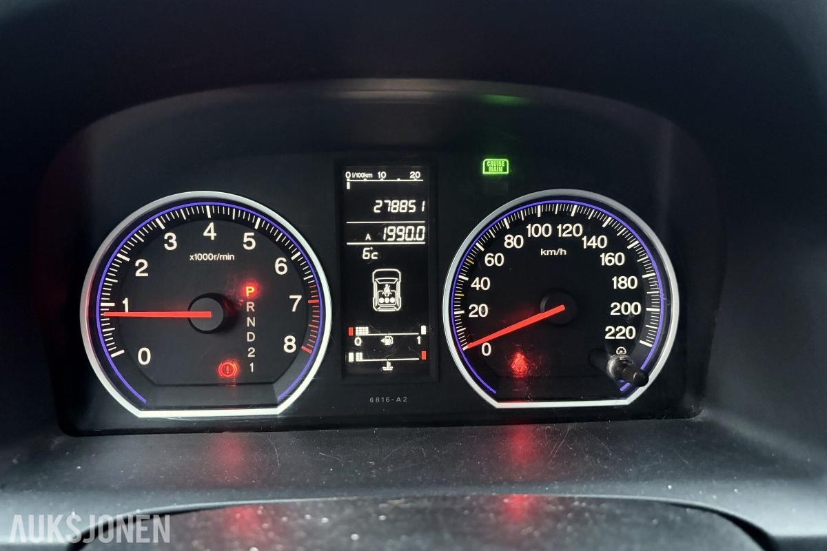 2008 HONDA CR-V 2.0-150 4WD, 278851 KM