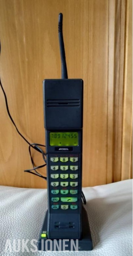 Nokia Mobira Cityman - gammel mobiltelefon fra 1980-tallet