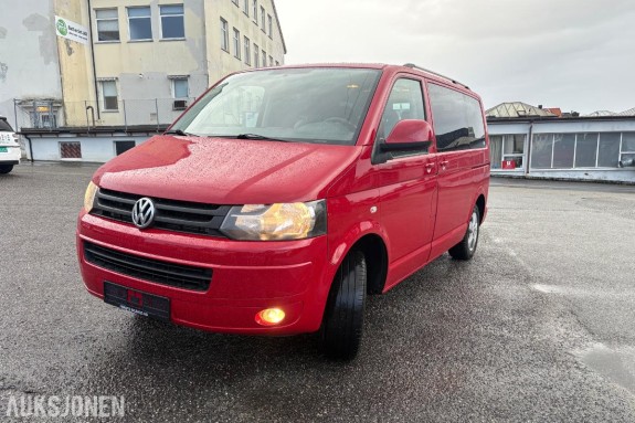 2010 Volkswagen Transporter 2.0 140hk 4MOTION hengerfeste cruisekontroll 2x skyvedører