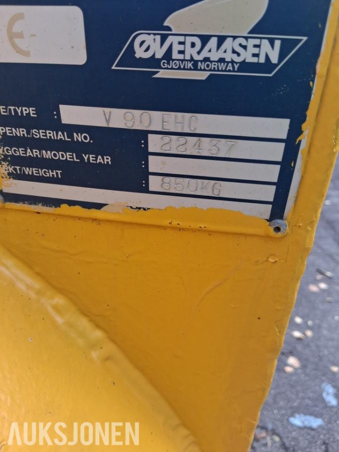 Øveraasen V90EHC Hydraulisk kantfres - MVA FRI
