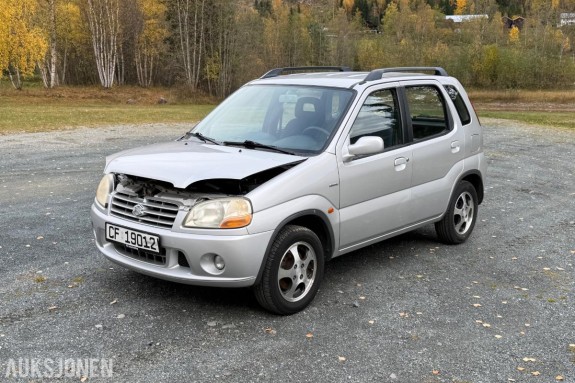 2002 Suzuki Ignis 1.3 Bensin 83hk 4X4 135506km S+V dekk EU ok til 11.2027
