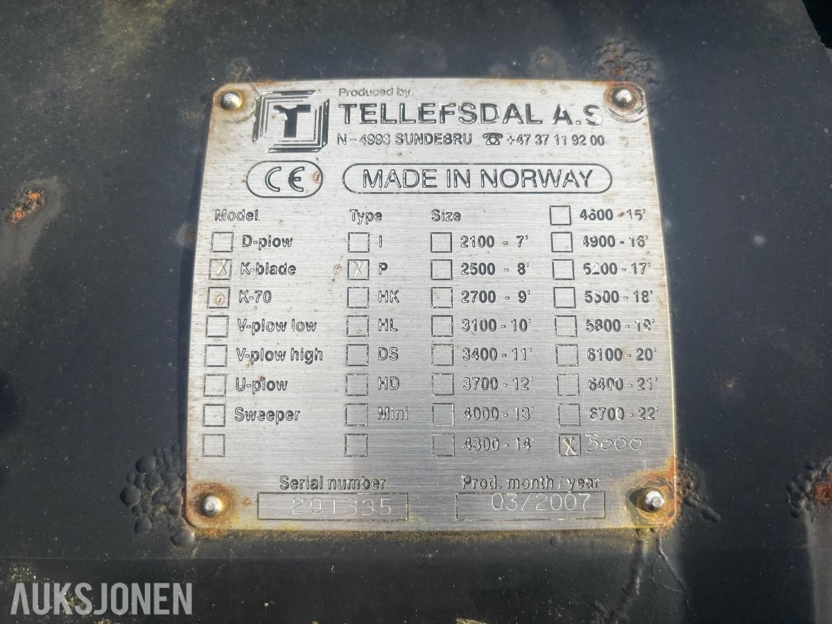 2007 Tellefsdal K-3000