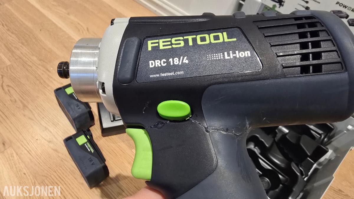 Festool DRC 18/4 Li 5,2-plus batteridrill