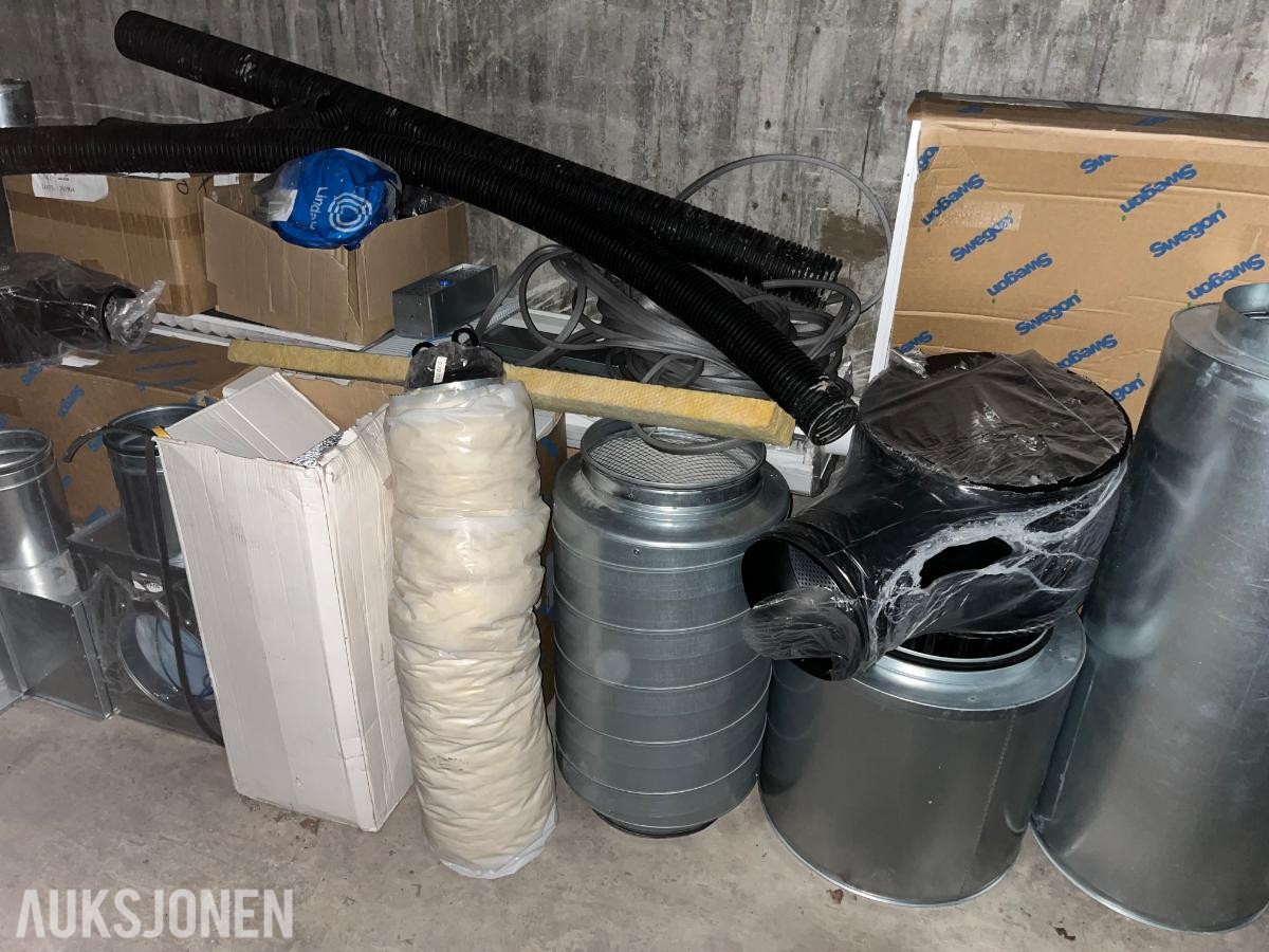 Deler til Ventilasjonsanlegge Luft