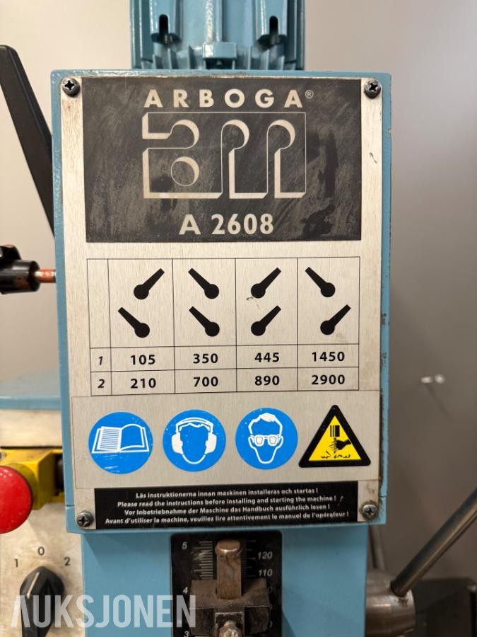 Arboga A2608 T – Industriboremaskin – 2008 modell – 400V