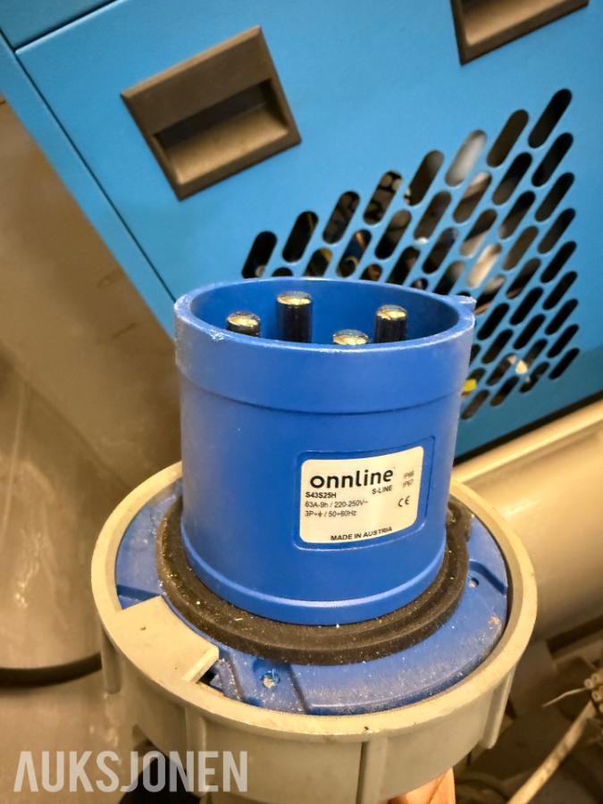 Drytec DMC 11 skruekompressor – 11 kW – 500L tank – Kjøletørke – 2019