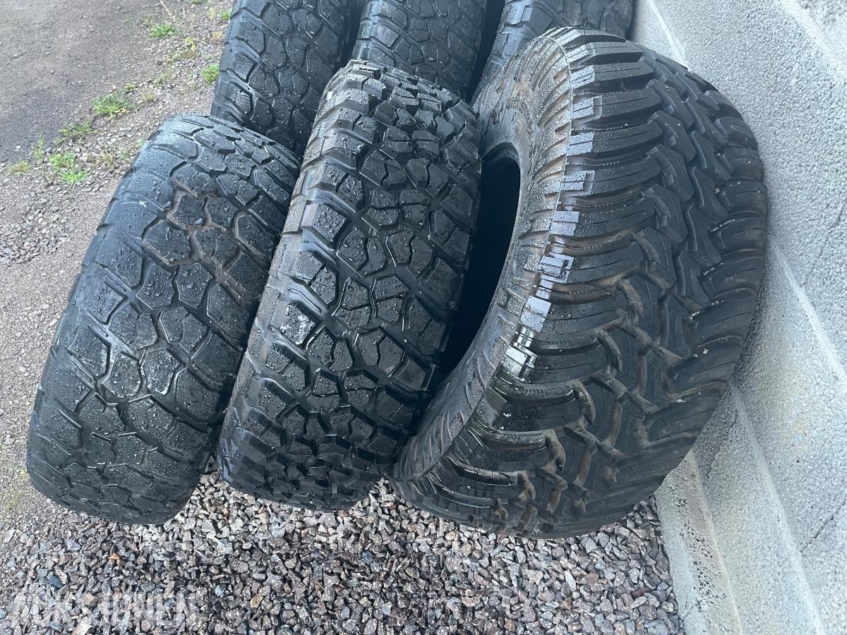 6 stk 37'' Mud Terrain dekk *Ingen minstepris*