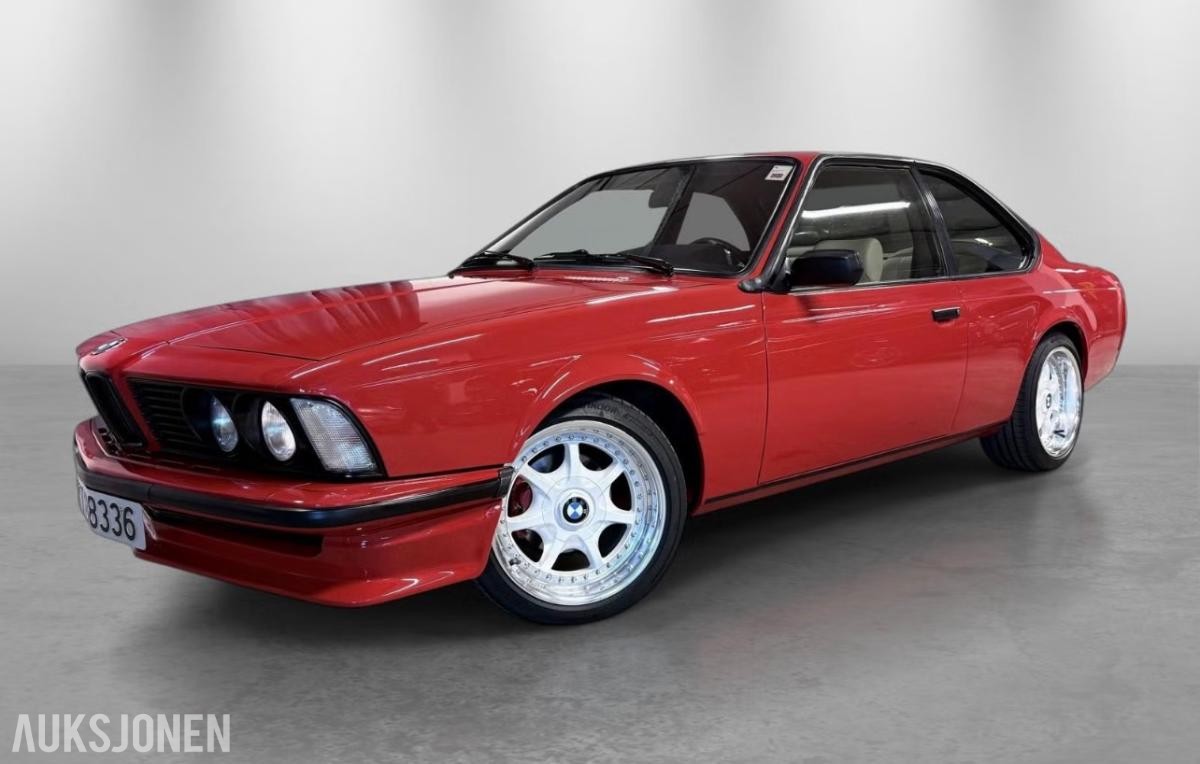 BMW 635 CSi E24 1978 – Restaurert klassiker – Reparasjonsobjekt