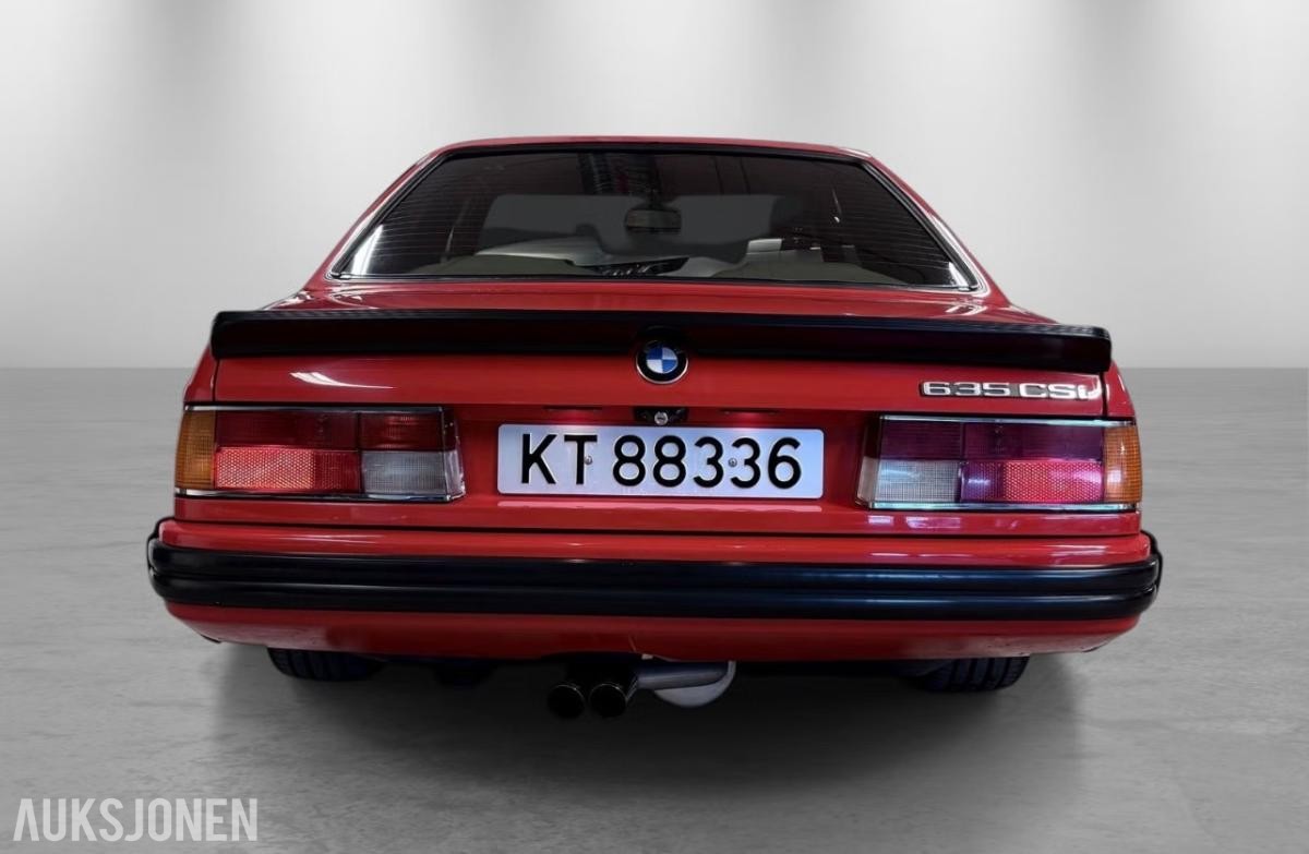BMW 635 CSi E24 1978 – Restaurert klassiker – Reparasjonsobjekt