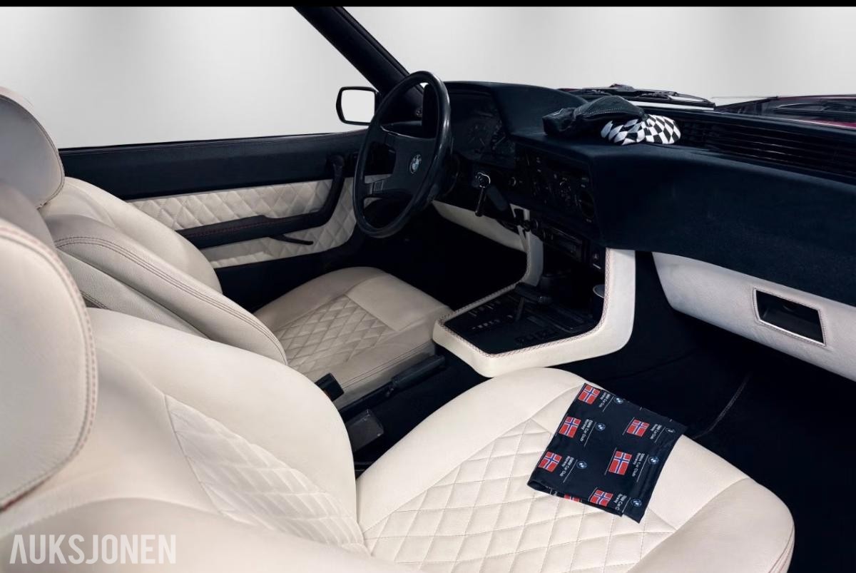 BMW 635 CSi E24 1978 – Restaurert klassiker – Reparasjonsobjekt