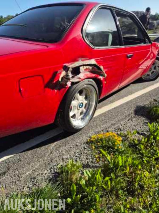 BMW 635 CSi E24 1978 – Restaurert klassiker – Reparasjonsobjekt
