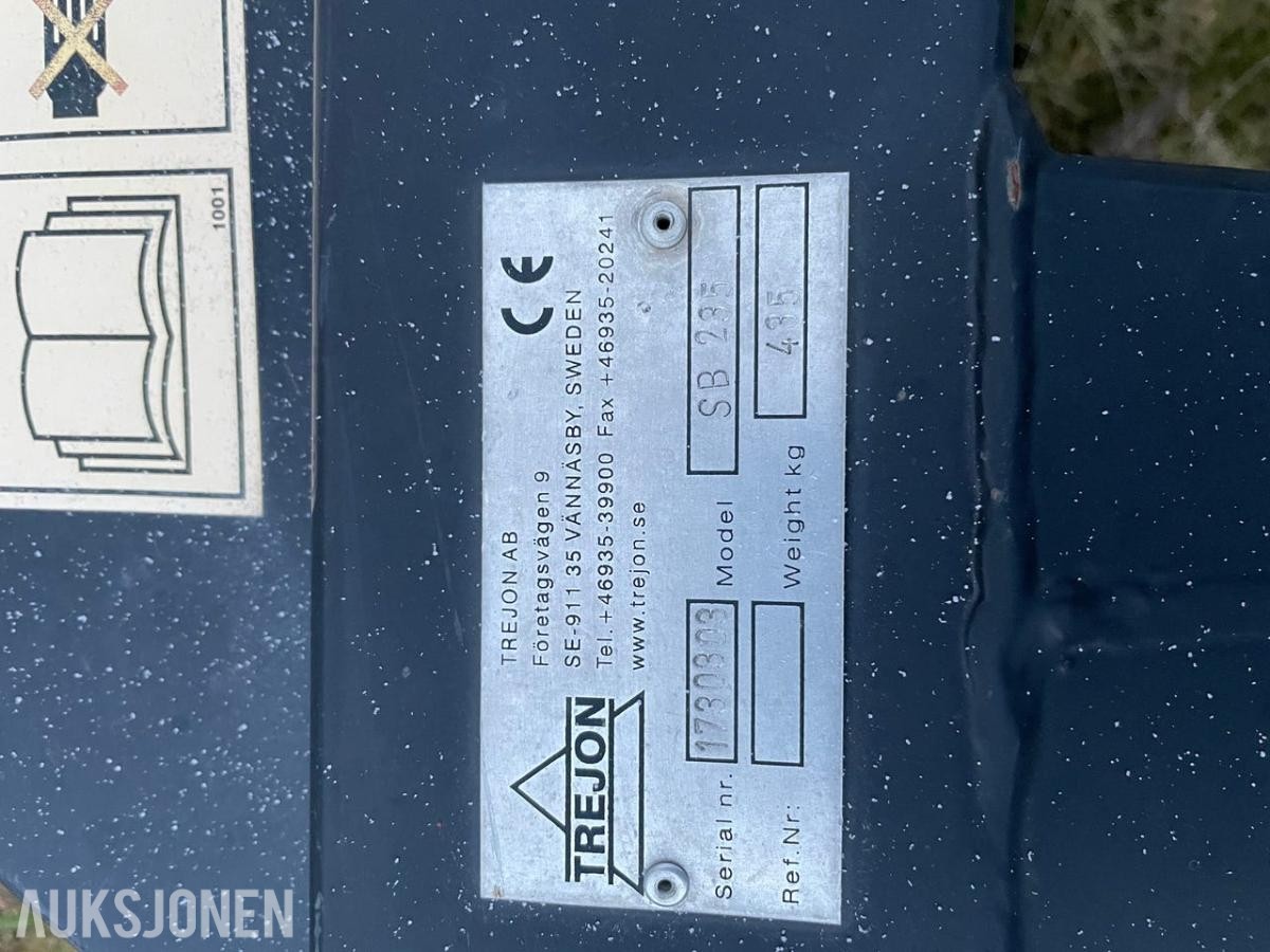2019 Trejon SB235 Fres med kraftoverføring aksel.