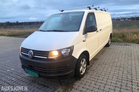 2018 Volkswagen Transporter 2.0 Diesel, Lang utgave, Cruisekontroll, Ryggekamera, S+V dekk, EU OK til 08.2028