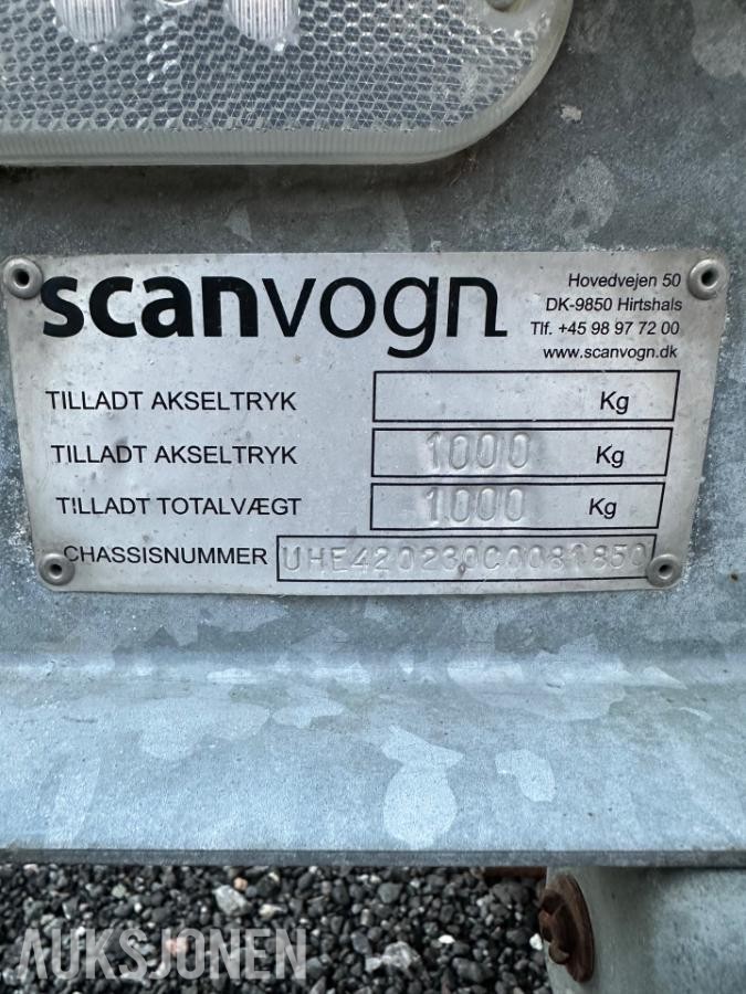 2012 Scanvogn Mannskapsvogn