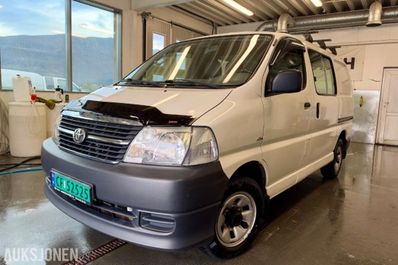 2010 TOYOTA HIACE 4x4, STOR NSI INNREDNING * EU OK TIL MAI 2028