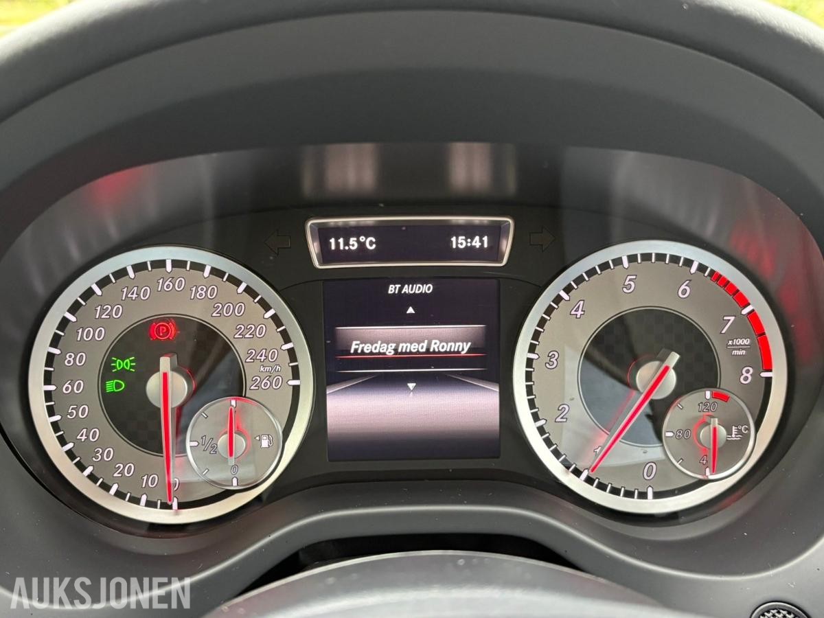 2014 MERCEDES-BENZ A180 DEFA KUPEVARMER S+V DEKK EU OK TIL 09.2028