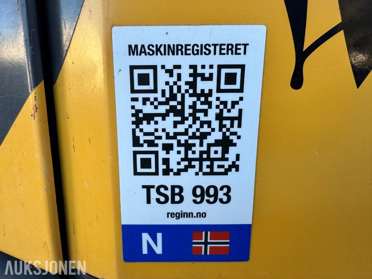 2019 Volvo ECR88D gravemaskin TILTROTATOR 2 SKUFFER SENTRALSMØRING