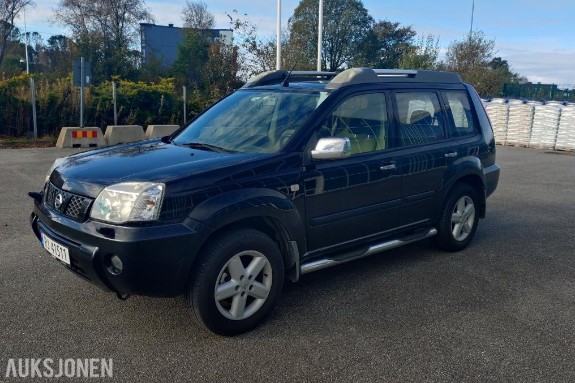 2005 NISSAN X-TRAIL 2.2 DIESEL 136HK 4X4, MANUELL, SOLTAK EU OK TIL 10.2027