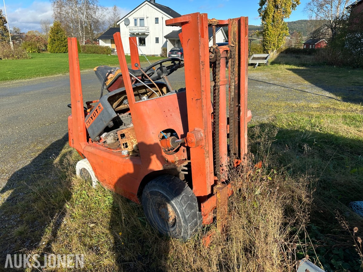 Toyota Gaffeltruck, gass, rep.objekt
