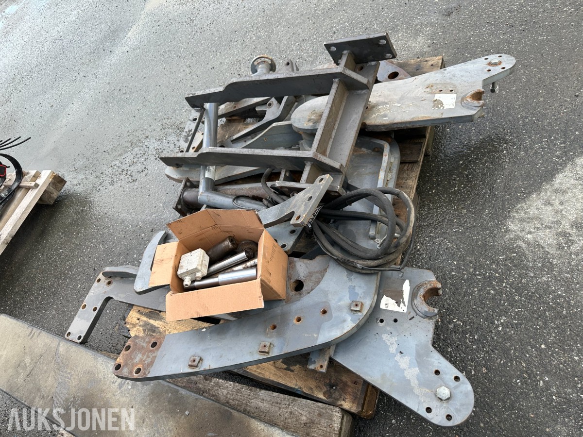 Frontlasterbraketter til Fendt 828 Vario