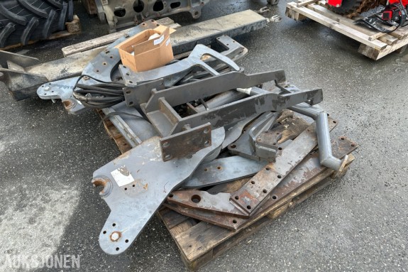 Frontlasterbraketter til Fendt 828 Vario