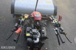 AGRO 750 Tohjulstraktor Dieselmotor med 100 cm kostemaskin
