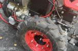 AGRO 750 Tohjulstraktor Dieselmotor med 100 cm kostemaskin