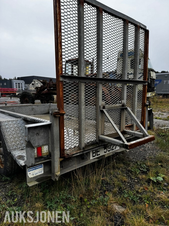 2003 Indespension Challenger maskinhenger – 2 600 kg totalvekt rep objekt